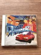 For sale Sega Mega CD Road Avenger game, case break, USD 9.95