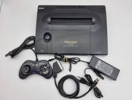 For sale Neo Geo AES NTSC console with compatible accessories, USD 650