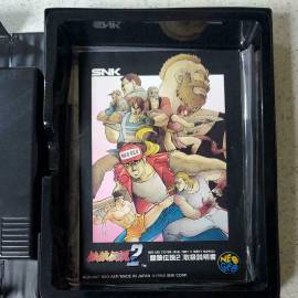 For sale game Neo Geo AES Fatal fury 2 complete, USD 125.00