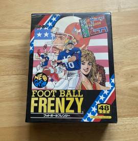 For sale game Neo Geo AES Football Frenzy complete, USD 275