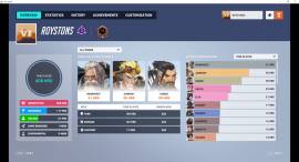 Cuenta overwatch 2 Nivel 575 + 200 skins y 4 armas doradas, € 150.00