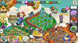 Dragon City account with 10 Islands unlocked, 5 heroic dragons, USD 50.00