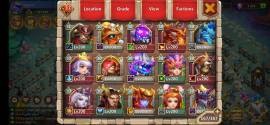 Sale account castle clash or change, € 545.00