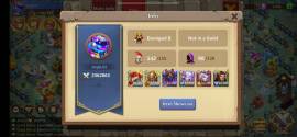 Sale account castle clash or change, € 545.00