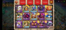 Sale account castle clash or change, € 545.00