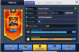 Level 30 strong account, USD 1,000.00