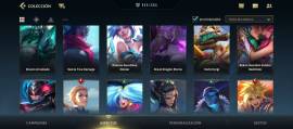 VENTA CUENTA WILD RIFT LAN 111 SKINS TODOS LOS CAMPEONES Y PASE ACTUAL, USD 600.00