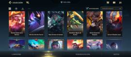 VENTA CUENTA WILD RIFT LAN 111 SKINS TODOS LOS CAMPEONES Y PASE ACTUAL, USD 600.00