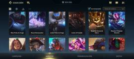 VENTA CUENTA WILD RIFT LAN 111 SKINS TODOS LOS CAMPEONES Y PASE ACTUAL, USD 600.00