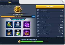 Sell account League of Kingdoms castle Level 27 Vip 11, +100k Gems, USD 500.00