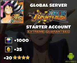 ONE PIECE Bounty Rush EX Yamato Starter Account - ( Global