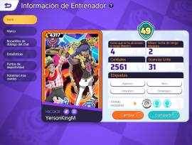 Sell pokemon account Unite Nv.40 / 7 ítems Nv30 / 17 Pokemon, USD 150.00