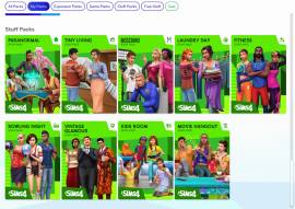 Sims 4 + 39 Expansiones, USD 80.00