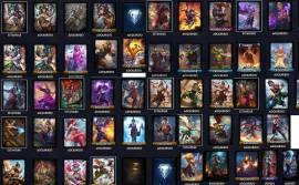 Cuenta de smite / SMITE ACCOUNT GOD PACK LIMITED SKINS AND MORE, USD 150.00