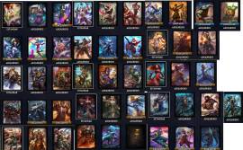 Cuenta de smite / SMITE ACCOUNT GOD PACK LIMITED SKINS AND MORE, USD 150.00