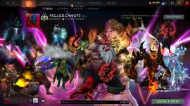 CUENTA DE DOTA 2 CON 10 ARCANAS Y MIX COMPLETOS EN VARIOS HEROES, USD 150.00