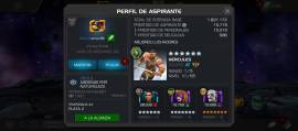 Cuenta Marvel: Contest of Champions, USD 150