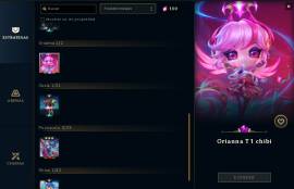 Cuenta de LoL nivel 30 con SKIN EXCLUSIVA de oriana T1 para TFT, € 80.00