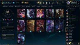 VENDO CUENTA DE LOL NEGOCIABLE , USD 170.00