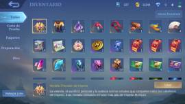 CUENTA MOBILE LEGENDS 110 SKINS, USD 100.00