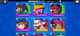 Oferta combo de cuentas OG de Brawl Stars Blox Fruits Clash Royale etc, USD 10.00