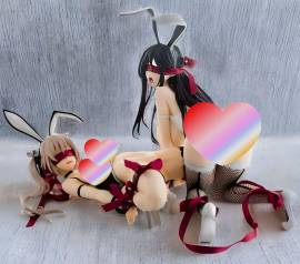 Figuras de anime sexy ecchi pareja Maria y Lilly Bunny versión, € 145.00