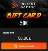 Venta de Tarjeta Regalo de Instant Gaming con 50€, € 39.95