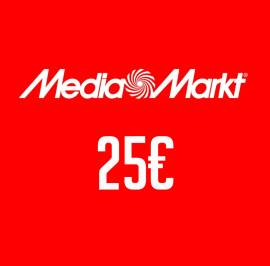 Tarjeta Regalo Media Markt por valor de 25€ para canjear, € 19.95