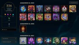 LOL ACC 251skins /172gestos /47minileyendas /Esmeralda 4/  LAN, USD 250.00