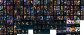 LOL ACC 251skins /172gestos /47minileyendas /Esmeralda 4/  LAN, USD 150.00