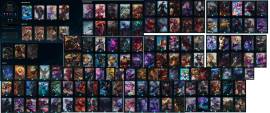 LOL ACC 251skins /172gestos /47minileyendas /Esmeralda 4/  LAN, USD 250.00