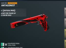 Critical ops account +300 skins, USD 50.00