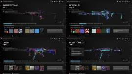 WARZONE ACCOUNT INTERSTELAR BOREALIS ORION IRIDESCENT S5 CAMO, USD 500.00