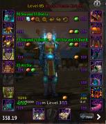 10 characters full raid item +357ilvl ready for fireland, USD 800.00