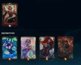 cuenta de lol con skin ahri inmortalizada/ las, USD 400.00