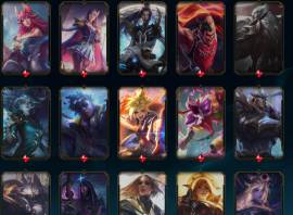 SKINS DE LOL y VALORANT , USD 1,000.00