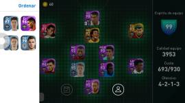 I sell Pes Mobile account, € 10.00