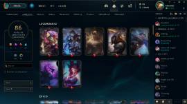 Cuenta lol,  lvl 387 oro 3(solo/duo)  66 skins 4 legendarias , USD 350.00