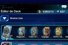 Vendo cuenta YUGIOH DUEL LINKS, USD 61.00