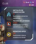 VENDO CUENTA APEX CON RELIQUIA Y 2 LEYENDAS PARA COMPRAR Y 35 COFRES, € 150.00