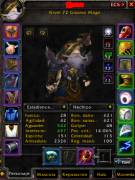 World of Warcraft account for sale with 2 characters human and wizard, USD 200.00