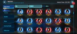 Selling Star Wars: Galaxy of Heroes account 9.24 M GP account kyber 1, USD 1,000.00