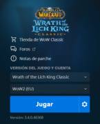 World of Warcraft Classic LK account, € 30.00