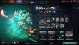 Dota 2 account rank INMORTAL bp2019 PRESTIGE ITEMS, USD 410.00