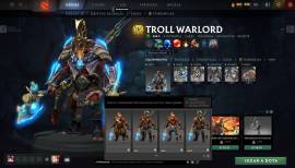 Dota 2 account rank INMORTAL bp2019 PRESTIGE ITEMS, USD 410.00