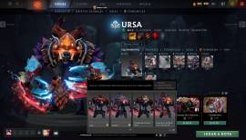 Dota 2 account rank INMORTAL bp2019 PRESTIGE ITEMS, USD 410.00