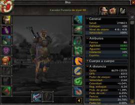 Cuenta WoW hunter 90, todas las mascotas, doble especialización, pve, USD 25.00