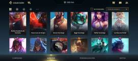 VENTA CUENTA de Wild Rift G133 skins y 2200 wild cores LAN, USD 650.00