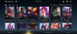 VENTA CUENTA de Wild Rift G133 skins y 2200 wild cores LAN, USD 650.00