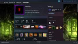 Steam account 120 Games, No VAC, USD 1,600.00